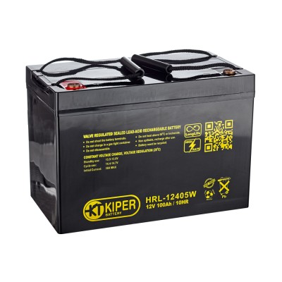Купить Аккумуляторная батарея Kiper HRL-12405W 12V/100Ah 