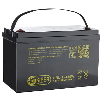 Купить Аккумуляторная батарея Kiper HRL-12430W 12V/120Ah 