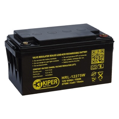 Купить Аккумуляторная батарея Kiper HRL-12275W 12V/65Ah 