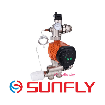 Насосно-смесительный узел Sunfly HVAC. Китай фото 2