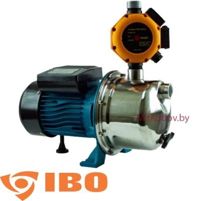 Насосная станция IBO AJ 50/60 с баком 80л. с защитой по сухому ходу Насосная станция IBO AJ 50/60 с баком 80л. с защитой по сухому ходу