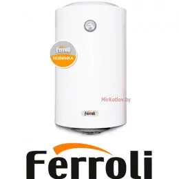 Водонагреватель Ferroli E-glasstech VBO100 (ТЭН - нерж.)