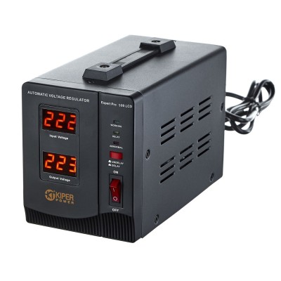 Купить Стабилизатор напряжения Kiper Power Expert Pro 500 LCD в магазине Mirkotlov.by (Мир Котлов) - отличное качество. Купить Стабилизатор напряжения Kiper Power Expert Pro 500 LCD