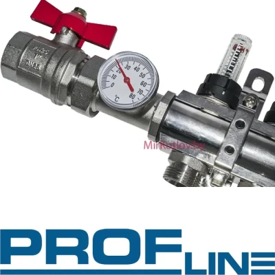 Гребенка (Коллектор) водяного теплого пола PROFLine XF 20135-2 выхода Гребенка (Коллектор) водяного теплого пола PROFLine XF 20135-2 выхода