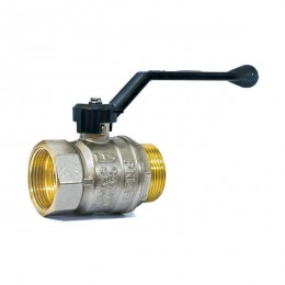 Кран шаровой LD 47.50.B-Н.Р, внутренняя-наружная резьба, 2, рычаг