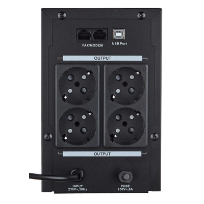 ИБП Kiper Power C1200 USB (1200VA/720W) - гарантия до 5 лет фото 2 ИБП Kiper Power C1200 USB (1200VA/720W) фото 2