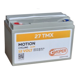 Аккумуляторная батарея Kiper Motion 27TMX 12V125Ah