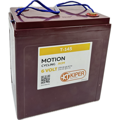 Купить Аккумуляторная батарея Kiper Motion T-145 6V/270Ah 