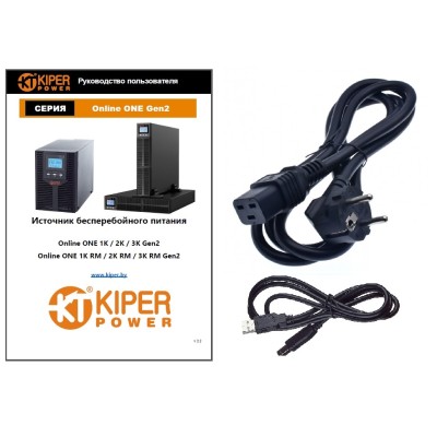ИБП Kiper Power Online ONE 2K Gen2 (2000VA/2000W) - гарантия до 5 лет фото 2 ИБП Kiper Power Online ONE 2K Gen2 (2000VA/2000W) фото 2