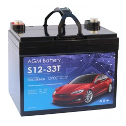 Аккумуляторная батарея S12-33T 12V/33Ah (DCS-33UNCR)