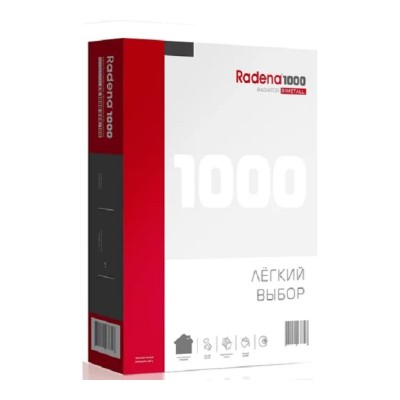 Радиатор биметаллический RADENA CS 1000 500/100 10 секц. фото 1