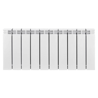 Алюминиевый радиатор Fondital Exclusivo B4 350/100 (6 секций) - гарантия до 5 лет фото 1 Алюминиевый радиатор Fondital Exclusivo B4 350/100 (6 секций) фото 1