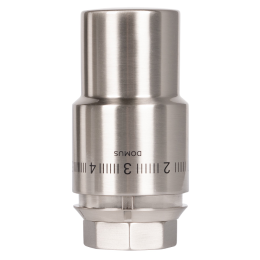 Термоголовка жидкостная Royal Thermo Design PRO М30х1,5 (матовый никель) RTO 07.0015