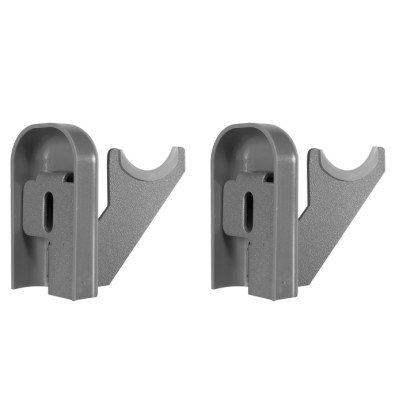 Комплект настенных регулируемых кронштейнов Royal Thermo Design 100, серебристые RTD100S фото 3