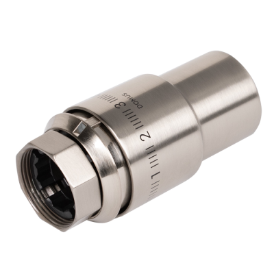 Термоголовка жидкостная Royal Thermo Design PRO М30х1,5 (матовый никель) RTO 07.0015 фото 2