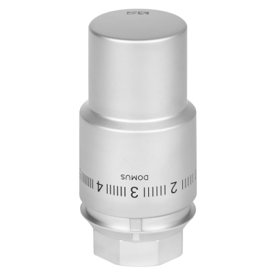 Термоголовка жидкостная Royal Thermo Design PRO М30х1,5 (матовый хром) RTO 07.0014 фото 1