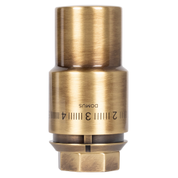 Термоголовка жидкостная Royal Thermo Design PRO М30х1,5 (бронза)