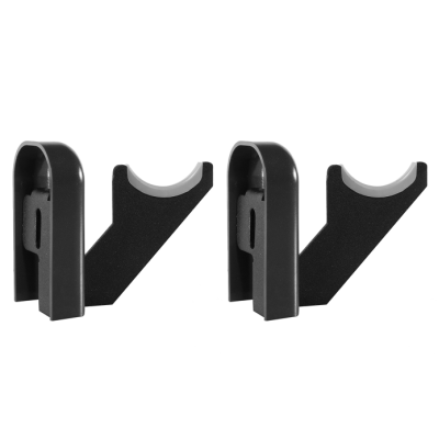 Комплект настенных регулируемых кронштейнов Royal Thermo Design 100, черные RTD100B фото 3