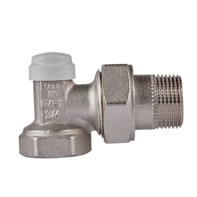 Набор термостатический для радиатора угловой Royal Thermo 3/4" М30х1,5 RTE 07.010 фото 4