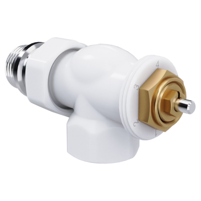 Набор термостатический осевой Royal Thermo Design 1/2"М30х1,5 (Белый) - гарантия до 5 лет фото 2 Набор термостатический осевой Royal Thermo Design 1/2"М30х1,5 (Белый) фото 2