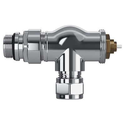 Набор термостатический осевой Royal Thermo Design Pro 15мм М30х1,5 (Хром) фото 4