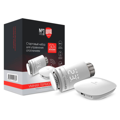 Стартовый набор для управления отоплением Royal Thermo, белый фото 1