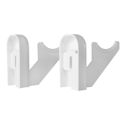 Комплект настенных регулируемых кронштейнов Royal Thermo Design 100, белые RTD100W фото 3