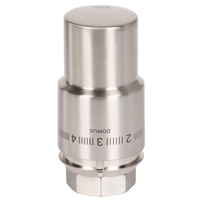 Термоголовка жидкостная Royal Thermo Design PRO М30х1,5 (матовый никель) RTO 07.0015 фото 1