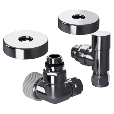 Набор термостатический трехосевой Royal Thermo Design Pro 15мм М30х1,5 (Хром) - гарантия до 5 лет фото 1 Набор термостатический трехосевой Royal Thermo Design Pro 15мм М30х1,5 (Хром) фото 1