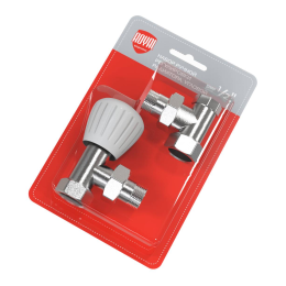 Набор ручной регулировки радиатора Royal Thermo, угловой 1/2" (RTO 50.011)