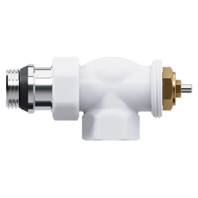 Набор термостатический осевой Royal Thermo Design 1/2"М30х1,5 (Белый)