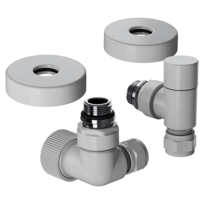 Набор термостатический трехосевой Royal Thermo Design Pro 15мм М30х1,5 (Белый) - гарантия до 5 лет фото 1 Набор термостатический трехосевой Royal Thermo Design Pro 15мм М30х1,5 (Белый) фото 1