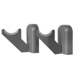 Комплект настенных регулируемых кронштейнов Royal Thermo Design 100, серебристые RTD100S