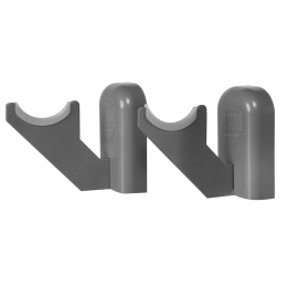 Комплект настенных регулируемых кронштейнов Royal Thermo Design 80, серебристые RTD80S