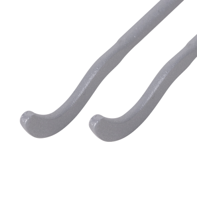 Комплект плоских кронштейнов Royal Thermo с дюбелями 7,2х170мм, серебристые RT06-02 фото 3