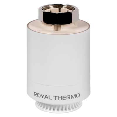 Термостат радиаторный электронный Royal Thermo Smart Heat, белый фото 1