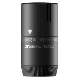 Термоголовка жидкостная Royal Thermo Design М30х1,5 (черный) RATHDN13015BL Термоголовка жидкостная Royal Thermo Design М30х1,5 (черный) RATHDN13015BL