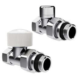 Набор термостатический прямой Royal Thermo Design 1/2"М30х1,5 (Хром) Набор термостатический прямой Royal Thermo Design 1/2"М30х1,5 (Хром)