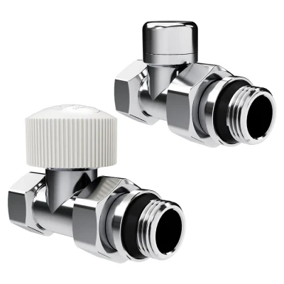 Набор термостатический прямой Royal Thermo Design 1/2"М30х1,5 (Хром) Набор термостатический прямой Royal Thermo Design 1/2"М30х1,5 (Хром)