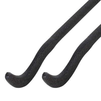 Комплект плоских кронштейнов Royal Thermo с дюбелями 7,2х170мм, черные RT06-01 фото 3