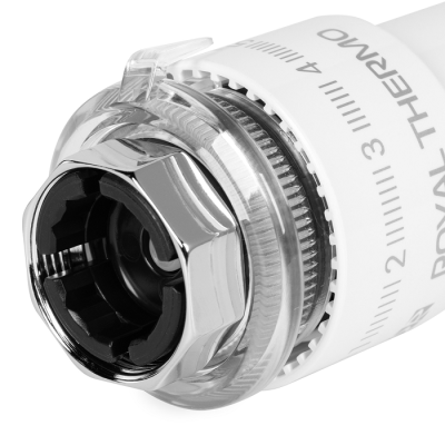 Термоголовка жидкостная Royal Thermo Design М30х1,5 (белый) RTO 07.0009 фото 3