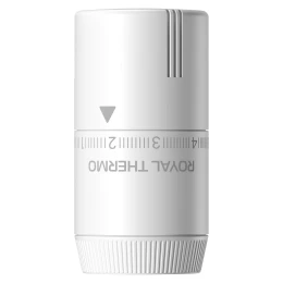 Термоголовка жидкостная Royal Thermo Design М30х1,5 (белый) RATHDN13015WH Термоголовка жидкостная Royal Thermo Design М30х1,5 (белый) RATHDN13015WH