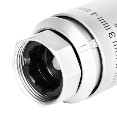 Термоголовка жидкостная Royal Thermo Design PRO М30х1,5 (матовый хром) RTO 07.0014 фото 3