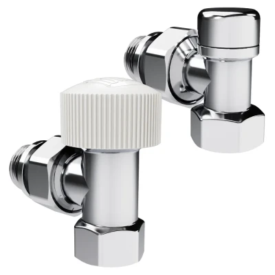Набор термостатический угловой Royal Thermo Design 1/2"М30х1,5 (Хром) Набор термостатический угловой Royal Thermo Design 1/2"М30х1,5 (Хром)