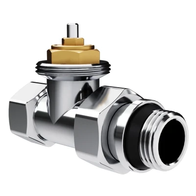 Набор термостатический прямой Royal Thermo Design 1/2"М30х1,5 (Хром) Набор термостатический прямой Royal Thermo Design 1/2"М30х1,5 (Хром)