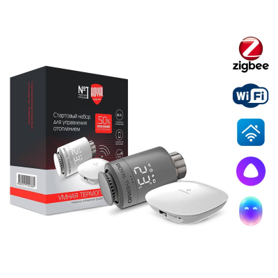Купить Стартовый набор для управления отоплением Royal Thermo, серебристый 