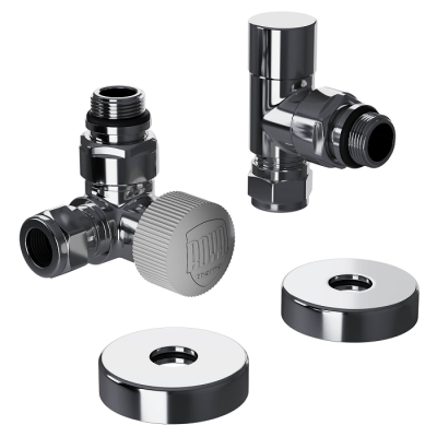 Купить Набор термостатический трехосевой Royal Thermo Design Pro 15мм М30х1,5 (Хром) в магазине Mirkotlov.by (Мир Котлов) - отличное качество. Купить Набор термостатический трехосевой Royal Thermo Design Pro 15мм М30х1,5 (Хром)