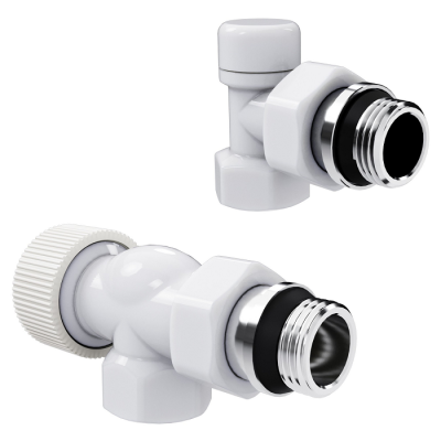 Купить Набор термостатический осевой Royal Thermo Design 1/2"М30х1,5 (Белый) в магазине Mirkotlov.by (Мир Котлов) - отличное качество. Купить Набор термостатический осевой Royal Thermo Design 1/2"М30х1,5 (Белый)