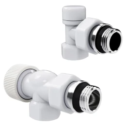 Набор термостатический осевой Royal Thermo Design 1/2"М30х1,5 (Белый) Набор термостатический осевой Royal Thermo Design 1/2"М30х1,5 (Белый)