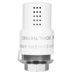 Термоголовка жидкостная Royal Thermo Design М30х1,5 (белый) RTO 07.0009